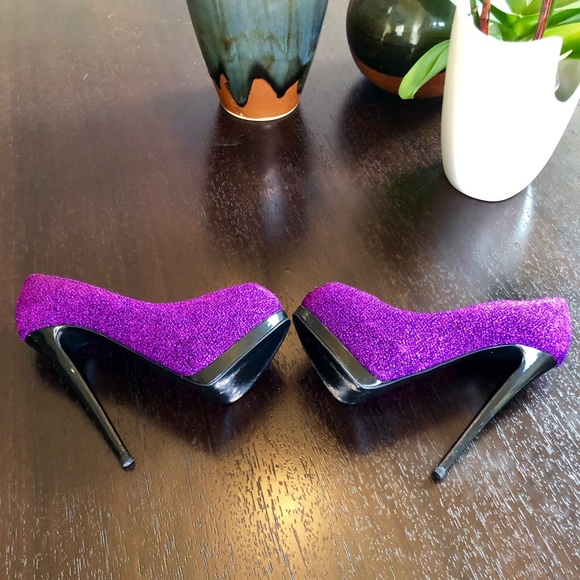 Giuseppe Zanotti Sharon Peep Toe Platform Pumps - Picture 4 of 7